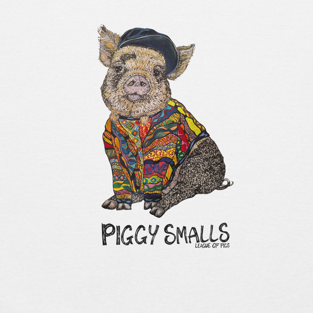 Piggy Smalls - Jazz Sweatshirt – League of Pigs